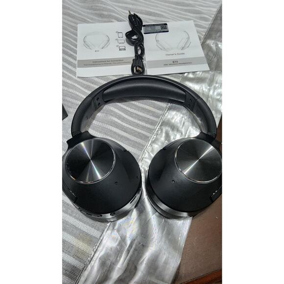 Hybrid Active Noise Cancelling Wireless Headphones, Over Ear Bluetooth - Picture 8 of 8